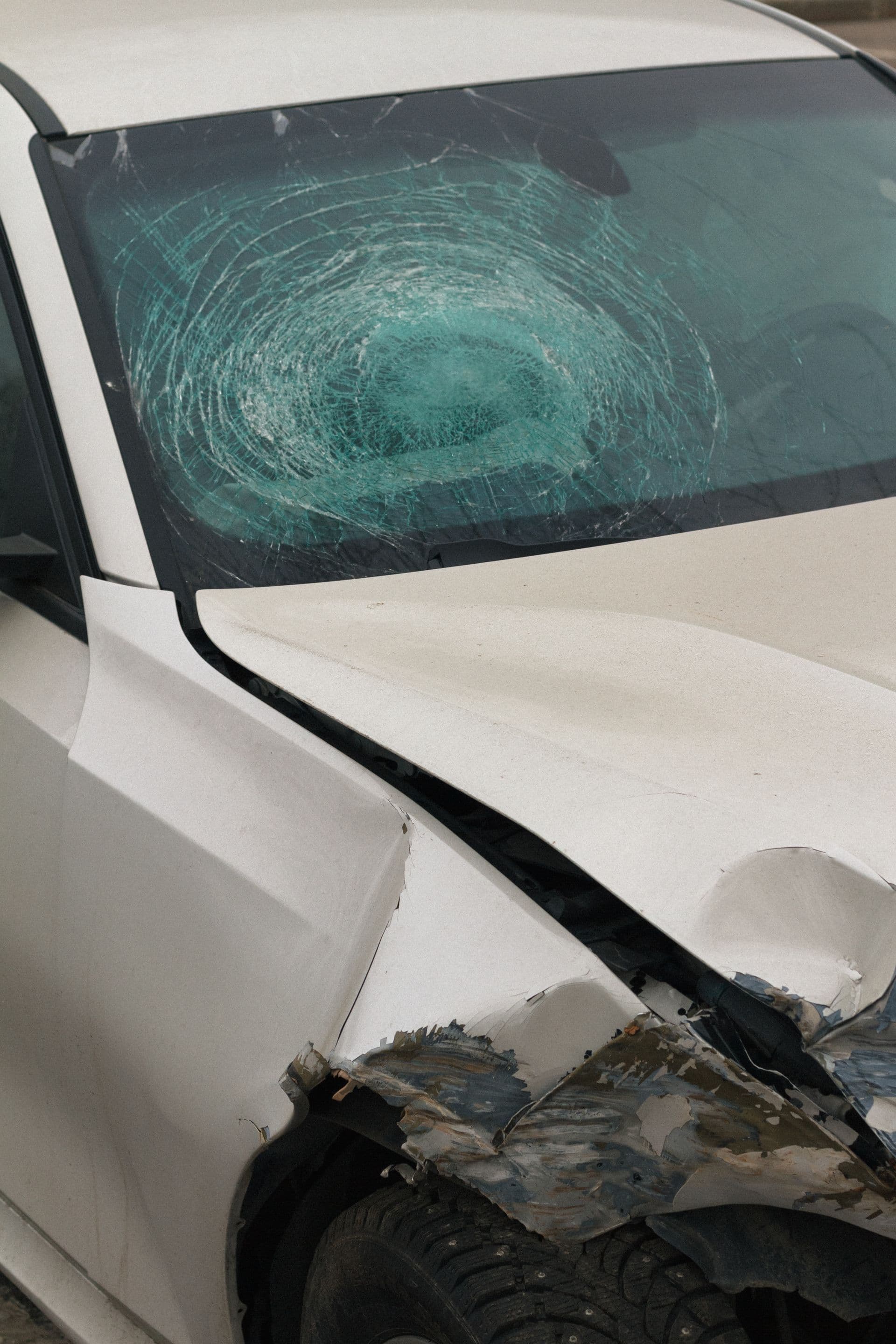 Verkehrsunfallsituation, in der ein Verkehrsrechtsschutz greift